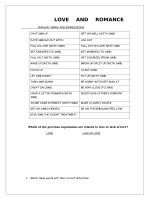 51119 love and relationships phrasal verbs  expressions 