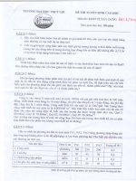 ĐỀ THI KINH TẾ XÂY DỰNG ĐỢT 2 2014