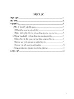 tiểu luận cao học Từ các đặc điểm tâm lí tiếp nhận báo chí, hãy phân tích các yêu cầu đối với hoạt động sáng tạo của nhà báo