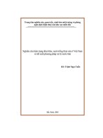 ĐỀ tài NGHIÊN cứu HIỆN TRẠNG KHAI THÁC, NUÔI TRỒNG THUỶ sản ở VIỆT NAM và đề XUẤT PHƯƠNG PHÁP xử lý nước THẢI 