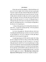 ĐỀ tài BIỆN PHÁP NÂNG CAO HIỆU QUẢ HUY ĐỘNG vốn của NGÂN HÀNG THƯƠNG mại VIỆT NAM 