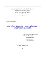 Lập trình tính toán bài toán đàn dẻo 2D