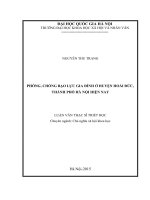 Phòng chống bạo lực gia đình ở huyện hoài đức, thành phố hà nội hiện nay 