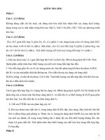 ôn tập KIỂM TRA HSG hóa 9