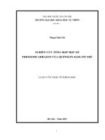 Nghiên cứu tổng hợp một số thiosemicarbazon của quinolin 4(1h) on thế 