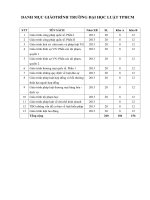 giáo trình phục vụ học tập