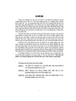 ĐỀ tài TIÊU THỤ sản PHẨM ở các DOANH NGHIỆP sản XUẤT BIA HIỆN NAY, THỰC TRẠNG và GIẢI PHÁP 