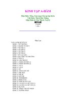 KINH tạp a hàm 