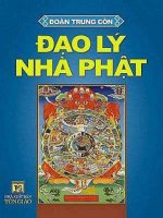 ĐẠO lý NHÀ PHẬT   đoàn TRUNG còn 