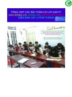 Tổng hợp các bài toán có lời giải dao động cơ, sóng cơ, điện xoay chiều ôn thi PTTH quốc gia và đại học, cao đẳng 2016