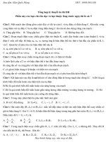 Lý thuyết vật lý ôn thi thptqg