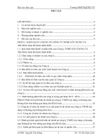 Phân tích tình hình tài chính tại công ty TNHH xây dựng và thương mại hoàng kim sơn thông qua bảng cân đối kế toán