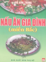 Cách nấu các món ăn miền bắc