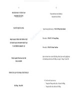 Nhận dạng tiếng nói tiếng việt sử dụng mạng nơ ron nhân tạo và mô hình markov ẩn 