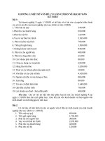 BÀI TẬP KẾ TOÁN TRONG DOANH NGHIỆP XÂY LẮP