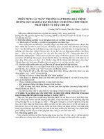 Phân tích bẫy thường gặp trong quá trình giải bài tập hóa học THPT