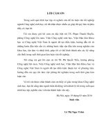 Nghiên cứu về đặc điểm sinh học và bước đầu nghiên cứu điều kiện lên men của các chủng nấm thuộc chi cordyceps phân lập tại việt nam