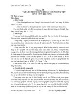 Chương III VẬT LIỆU THÔNG DỤNG TRONG CÁC PHƯƠNG TIỆN GTVT – MÁY THI CÔNG