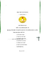 TCQT tìm hiểu khủng hoảng châu á