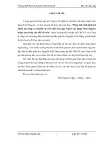 Phân tích tình hình tài chính tại công ty cổ phần tư vấn kiến trúc quy hoạch xây dựng thái nguyên thông qua bảng cân đối kế toán