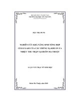 Nghiên cứu khả năng sinh tổng hợp cellulase của các chủng xạ khuẩn ưa nhiệt thu thập tại buôn ma thuột 