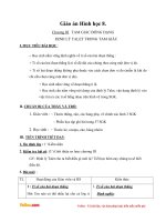 Giáo án Hình học 8 bài 1: Định lý Talet trong tam giác