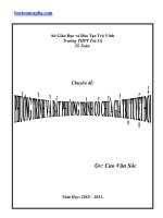 SKKN phương trình và bất phương trình có chứa dấu giá trị tuyệt đối 