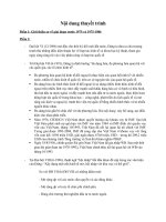 Nội dung thuyết trình