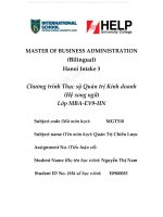 Phân tích và đánh giá chiến lược kinh doanh công ty cổ phần bánh kẹo hải hà (HAIHACO) 