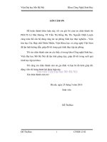 Nghiên cứu môi trường nôi cấy và đánh giá một số hoạt tính sinh học từ chủng nấm cordyceps militaris