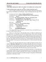 PHÂN TÍCH TỔNG QUÁT HOẠT ĐỘNG SXKD của CÔNG TY CÔNG TY cổ PHẦN xây lắp hạ LONG II