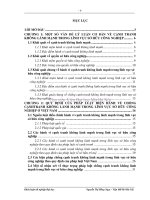 Một số vấn đề lý luận và thực tiễn về chống cạnh tranh không lành mạnh trong lĩnh vực sở hữu công nghiệp ở việt nam hiện nay