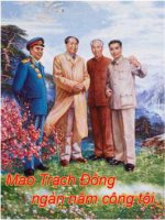 MAO TRẠCH ĐÔNG NGÀN năm CÔNG tội 