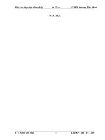 Thực trạng tổ chức công tác kế toán tại công ty TNHH hoàng ngân thái nguyên