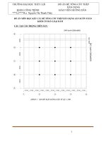 ĐỒ ÁN BÊ TÔNG CỐT THÉP NHÀ DÂN DỤNG ĐẠI HỌC THỦY LỢI