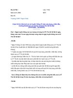 Tài liệu tham khảo  Cuộc thi tìm hiểu lịch sử và truyền thống 70 năm xây dựng, chiến đấu, trưởng thành của Lực lượng vũ trang Thủ đô Hà Nội.