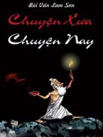 CHUYỆN xưa CHUYỆN NAY 