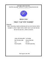 phân tích hoạt động kinh doanh tại ngân hàng nông nghiệp và phát triển nông thôn việt nam chi nhánh huyện hà quảng tỉnh cao bằng