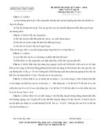 Tổng hợp các đề kiểm tra học kì I vật lý lớp 10 các trường THPT tại TP HCM