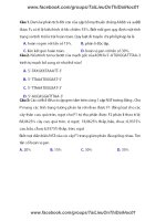 đề thi thử sinh học thptqg số 4