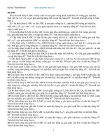 Bài tập chuyên đề hình học không gian