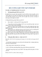 Đề cương chủ nghĩa xã hội đại học y dược tp HCM