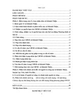 Phân tích chính sách đối với người có công tại xã khánh thiện, huyện lục yên, tỉnh yên bái