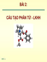 Liên kết hóa học  ôn thi hóa đại cương đại học y dược tp HCM