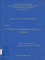 Xây dựng hệ thống quản lý đặt và giao báo