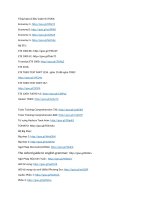 Tổng hợp tài liệu luyện thi TOEIC UPDATE 