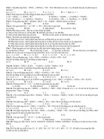 Để hóa ôn tập phần oxi hóa khử