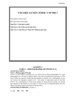 NGHE TOEIC cấp độ 1