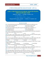 este lipit  3 thủy phân este của phenol trong môi trường kiềm tạo hỗn hợp 2 muối