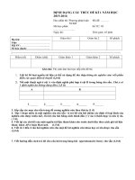 ĐỊNH DẠNG CẤU TRÚC ĐỀ THI VÀ BÀI TẬP CÓ ĐÁP ÁN MÔN PHƯƠNG PHÁP NGHIÊN CỨU KHOA HỌC MỚI NHẤT